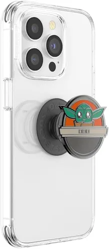 Miniatura 2 de PopSockets - Agarre para teléfono con soporte expandible, agarre adhesivo, PopOut, Starwars - Grogu Pod
