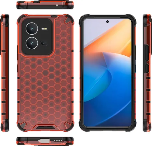 Miniatura 15 de Pzwoxukhov Funda para Huawei Mate 50 Pro, funda para Huawei Mate 50 Pro Honeycomb Anti-Drop Shock-Absorbing Case Negro