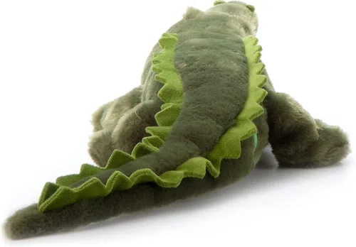 Miniatura 3 de The Petting Zoo Peluche de cocodrilo, regalos para niños, animales salvajes del zoológico Onez, juguete de peluche de cocodrilo de 22 pulgadas