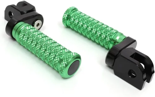 Miniatura 12 de MC MOTOPARTS POLE - Clavijas de pie delanteras elevadoras de extensión CNC de 0.984 in compatibles con YZF R3 2015-2017