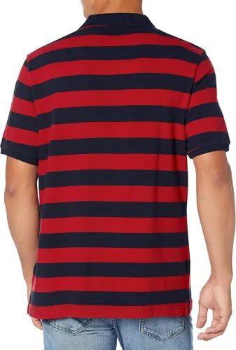 Miniatura 3 de Tienda Essentials - Camiseta polo de algodón de piqué de ajuste regular para hombre disponible en tallas para hombres grandes y altos
