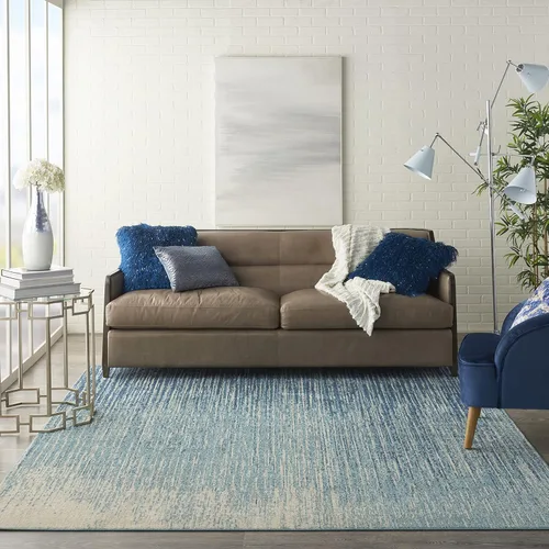 Miniatura 8 de Nourison Passion Abstract - Alfombra de 2 pies 2 pulgadas x 7 pies 6 pulgadas, fácil de limpiar, no se desprende, para dormitorio, sala de estar