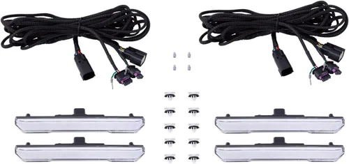 Miniatura 10 de Diode Dynamics Marcadores laterales secuenciales LED compatible con GMC Sierra HD 2500/3500 2020-2023, ámbar (juego)