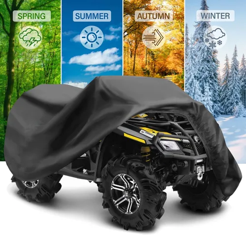 Miniatura 6 de ZOEDO - Funda impermeable para ATV, cubiertas resistentes al viento para quad, cubiertas para todo tipo de clima para vehículos de 4 ruedas, aptas