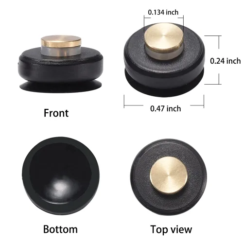 Miniatura 6 de 9 Pieces PUBG Mobile Controller Gaming Trigger Kits,5 Touch Screen Button Joystick Mobile Controller for phone tablet,4 Anti-Sweat Gaming Finger