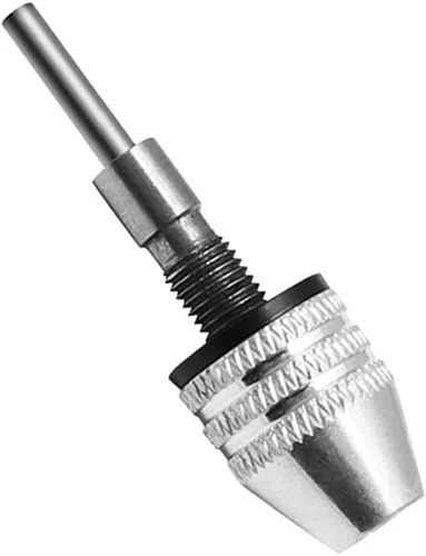 Rongon Herramienta de conversión de portabrocas sin llave para sostener brocas de 0.012-0.134 in, fresas para destornillador eléctrico, adaptador de