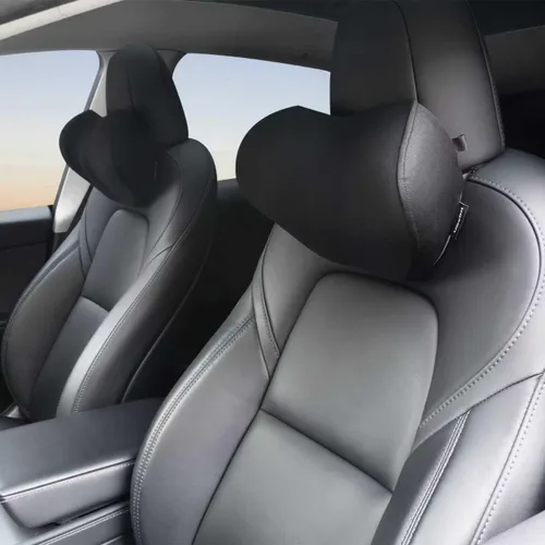 Miniatura 6 de HOPON 2025 Almohada de reposacabezas mejorada con almohada de apoyo lumbar para la mayoría de los coches, almohada de cuello para SUV con tela