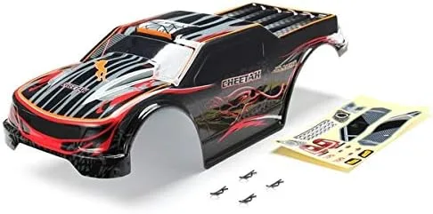 Miniatura 6 de JLB Racing Cheetah 1/10 Brushless RC Car Monster Trucks 11101 Car Shell Canopy