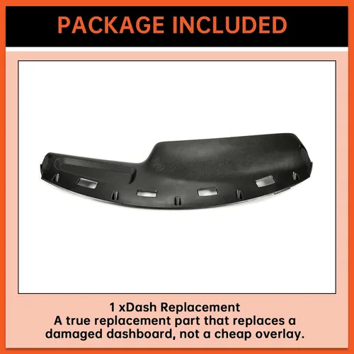 Miniatura 6 de ECOTRIC Reemplazo de salpicadero Compatible con camionetas Dodge Ram 1500 2500 3500 de 1994-1997 Cubierta de capó del tablero de camiones Reemplazo