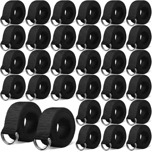 Miniatura 12 de Seematn Web - Cinturón de fútbol de 52 pulgadas, cinturón de fútbol con anillo en D para hombres, mujeres, jóvenes, niños y niñas