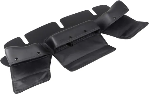 Miniatura 7 de Bolsa para parabrisas con 3 bolsillos compatible con Harley Touring Electra Glide Street Glide FLHT FLHTC FLHX FLHTK 1996-2013