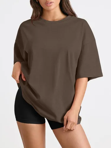 Miniatura 163 de Trendy Queen - Camisetas de entrenamiento de moda para mujer, camisetas atléticas de manga corta para verano y primavera, disponibles en tallas