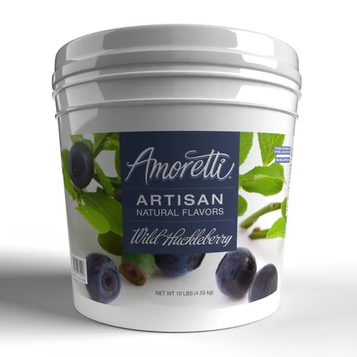 Miniatura 70 de Amoretti - Pasta natural de sabor artesanal de bayas silvestres, 8 onzas, perfecta para helados, bebidas, pasteles y más, sin conservantes, vegana