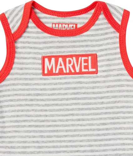 Miniatura 2 de Tienda Essentials Disney Marvel Star Wars Baby Boys Sleeveless Bodysuits Pack of 6