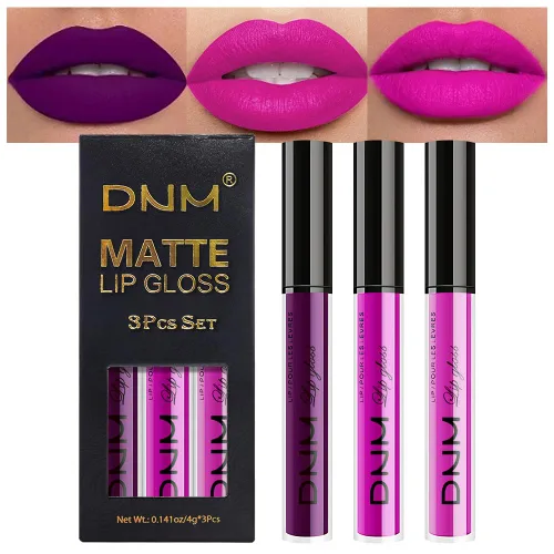 Miniatura 8 de evpct 2 Piezas Lápiz Labial Líquido Verde Esmeralda con Brillo Glitter, Brillo Labial Tinte y Delineador de Labios Retráctil, Set de Maquillaje