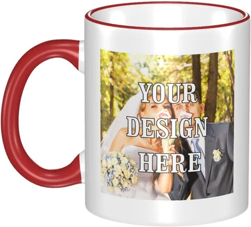 Miniatura 9 de Taza de café personalizada, tazas personalizadas con logotipo y foto, taza personalizada, diseña tu propia taza de café personalizada, regalos