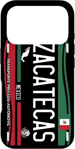 Miniatura 29 de Placa de matrícula Zacatecas para iPhone 13 Pro Max, Zacatecas México, funda Zacatecas