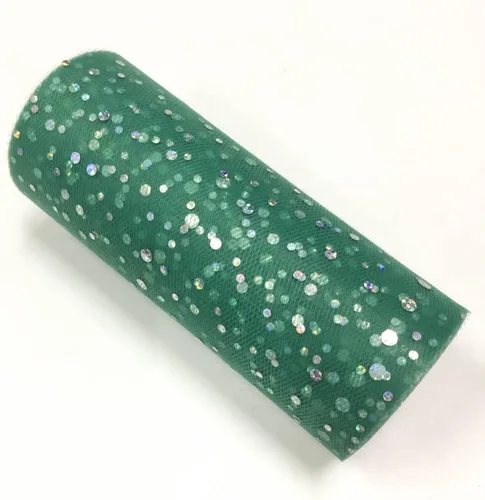 Rollo de tul con lentejuelas con purpurina, decoración de boda, suministros de organza para fiestas de cumpleaños, carrete de tela, vestido tutú de