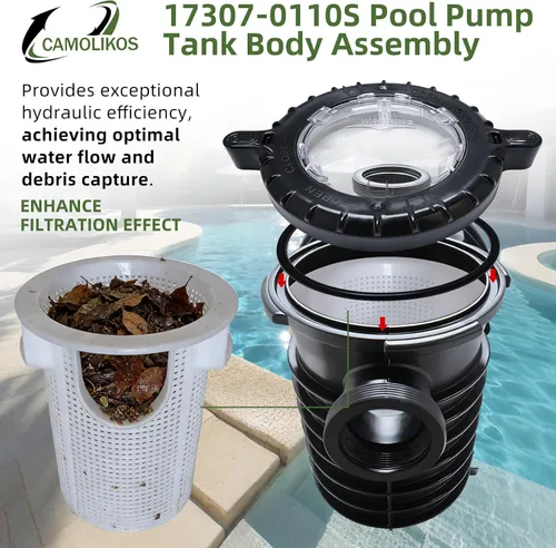 Miniatura 7 de 17307-0110S Conjunto de cuerpo de tanque de bomba de piscina se adapta a Pentair Sta-Rite IntelliPro VS 3050 Bombas Serie Max-E-Pro Conjunto