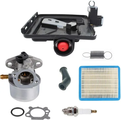 Cnfaner 799868 Carburador para motores de 4-7 hp sin estrangulador, 498170 799872 694202 497586 498254 790821 122000 124T02 124T05 Cortacésped