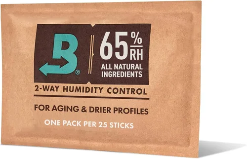 Boveda paquete de control de humedad bidireccional 65% para hasta 25 artículos – Tamaño 60 – Individual – Absorción de humedad y almacenamiento a