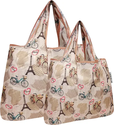 Miniatura 24 de allydrew Large Foldable Tote Nylon Reusable Grocery Bags