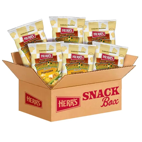 Miniatura 11 de Herr's Palomitas de maíz, sabor a maíz dulce tostado al fuego, 0.875 onzas (paquete de 24 bolsas) - Palomitas de maíz con sabor a maíz dulce