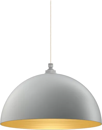 Miniatura 105 de Steel Lighting Co. Melrose - Lámpara colgante Montada en el techo Cúpula redonda de 18 pulgadas Estilo moderno contemporáneo de granja