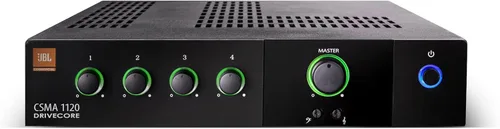 JBL Profesional CSMA1120 Serie Comercial Monocanal 120-Watt Alimentado Mezclador/Amplificador de Audio