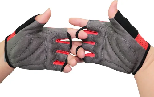 Miniatura 4 de LuxoBike - Guantes de ciclismo, guantes de bicicleta de montaña, guantes de bicicleta Antideslizante, absorción de golpes, acolchado, transpirable