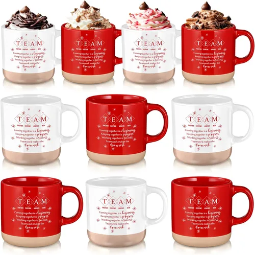 Miniatura 16 de Didaey 10 tazas de agradecimiento a granel CNA Week Gifts Bulk 13 oz Tazas de café de cerámica inspiradoras May You Be Proud Regalo