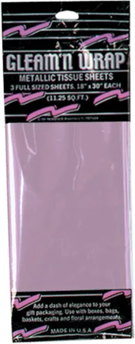 Miniatura 6 de Beistle 50602-C Paquete de 3 hojas metálicas Gleam 'N Wrap, 18 pulgadas por 30 pulgadas