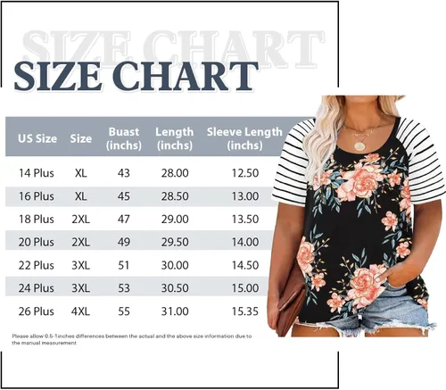 Miniatura 5 de ALLOEGT Camisetas de manga corta raglán para mujer, camisetas casuales de verano