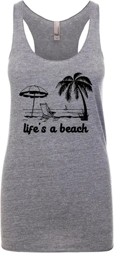 Miniatura 11 de Camiseta sin mangas con espalda cruzada para mujer, regalo para ella, camisas con refranes, camiseta de yoga, canción