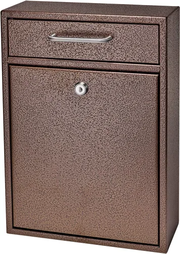 Miniatura 13 de Buzón de correo con caja de seguridad, de montaje en pared, 7415 Granite