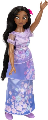 Miniatura 2 de Disney Encanto Muñeca de moda de Isabela con vestido, zapatos y horquilla