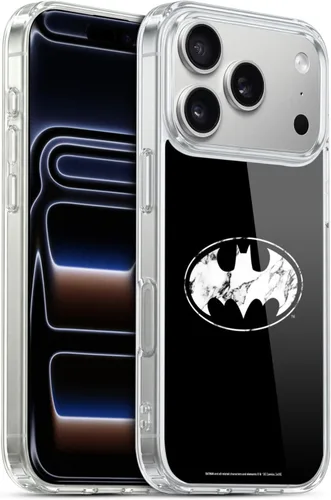 Miniatura 175 de Head Case Designs Funda de gel con licencia oficial de Batman DC Comics Bat Signal Logos [protección de grado militar] compatible con Apple iPhone 7