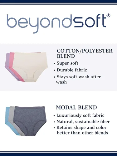 Miniatura 4 de Fruit of the Loom Womens 6 Pack Beyondsoft Panties