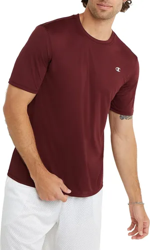 Champion Camiseta para hombre, camiseta deportiva de doble secado, camiseta de manga corta con cuello redondo para hombre (regular o grande y alto)