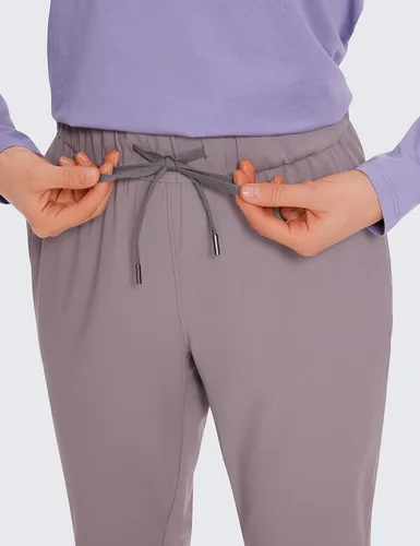 Miniatura 5 de CRZ YOGA - Pantalones deportivos de golf elásticos en 4 direcciones para mujer, pantalones de trabajo de vestir de 78, con bolsillos, para deportes