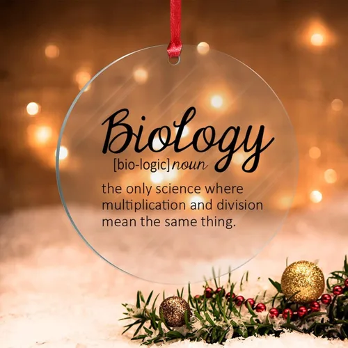 Miniatura 10 de Definición de sustantivo de alcohol, adorno acrílico de Navidad, decoración de árbol de Navidad, definición divertida, adorno de árbol de Navidad
