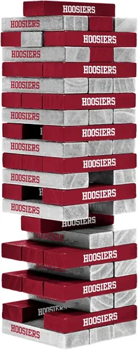 Miniatura 25 de Wild Sports NCAA Pro Football Tabletop Stackers Block Game for College Football Fan, Dorm Game, Tailgate