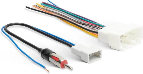 RED WOLF Arnés de cables de radio con adaptador de antena para Honda Civic 1998-2005 selectos, Honda Accord 1998-2002, Acura MDX 2005-2006 para