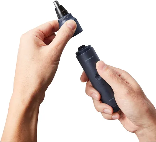 Miniatura 2 de Panasonic Base de batería NiMH recargable multiforma, ER-CBN1 + cabezal de fijación para recortadora de pelo de nariz y oreja - ER-CNT1-A
