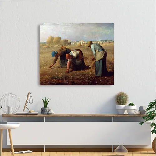Miniatura 549 de A&T ARTWORK Campo de trigo con cipreses de Van Gogh Las reproducciones de arte clásico mundial, impresiones en lienzo giclée para decoración
