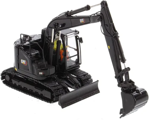 Miniatura 9 de Diecast Masters - Excavadora Cat 315 a escala 1:50, acabado negro especial, serie High Line de Diecast Masters - 85957BK