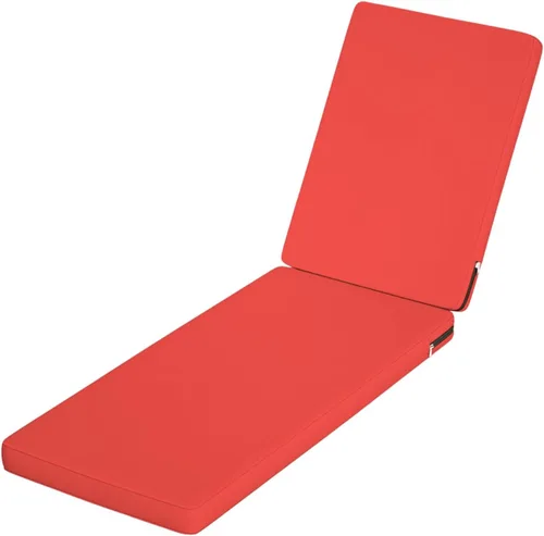 Miniatura 8 de Chaise Lounge - Cojines para muebles de patio al aire libre Cojines para sillas de patio resistentes al agua de 72 x 21 pulgadas Cojines Gris