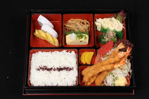 Miniatura 7 de JapanBargain 4126, bandejas de plástico lacado japonés, bandeja versátil para Bento, cena, té, mesa de café, otomana, TV y uso de mayordomo