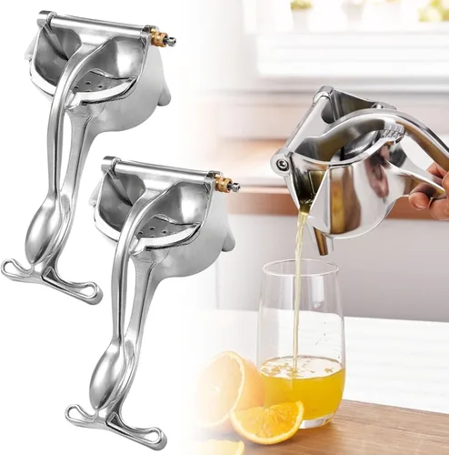 Miniatura 8 de Exprimidor manual de jugo de aleación de aluminio, extractor de jugo de fruta fresca de alta resistencia 2026, exprimidor manual de cítricos