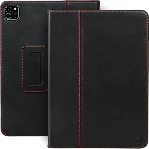 Miniatura 14 de Casemade Real Leather Case Compatible with iPad mini 7 (A17 Pro) / 6th Gen (2021) - Full-Grain Leather Cover, Auto Sleep/Wake, Dual Stand Position